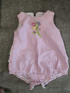 Florence Eiseman Seersucker Bubble Romper | 6M